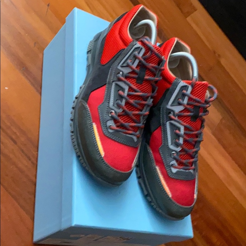 Lanvin Paris Runners Red Colour Size 8/9